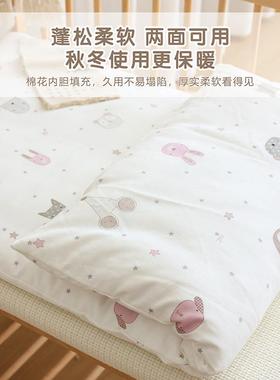 婴儿棉花生床垫秋冬20200601园加厚新宝宝纯棉纱布褥子幼儿童保暖