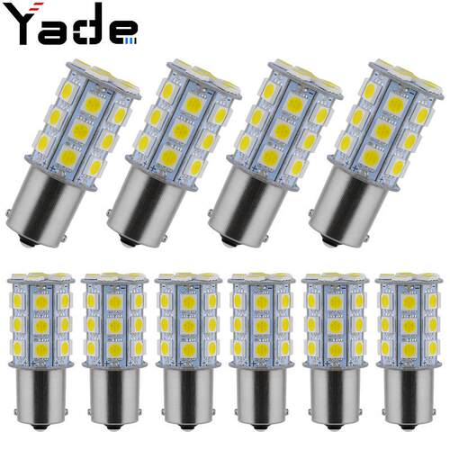 汽车led刹车灯T20 1157 5050 27SMD 1156转向灯 摩托车灯爆闪尾灯