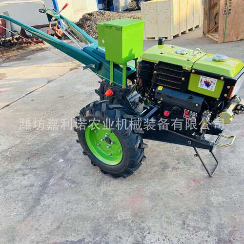 厂家直销水旱两用手扶拖拉机农用旋耕起垄机小型好操作开沟施肥机