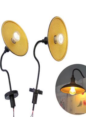 沙盘微缩仿真壁灯模型室内外点亮光微摄影景观LED点亮3V