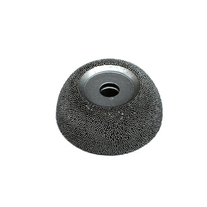 气动低速轮胎打磨轮氧化铝104打磨头合金打磨轮补胎工具胶片碗型
