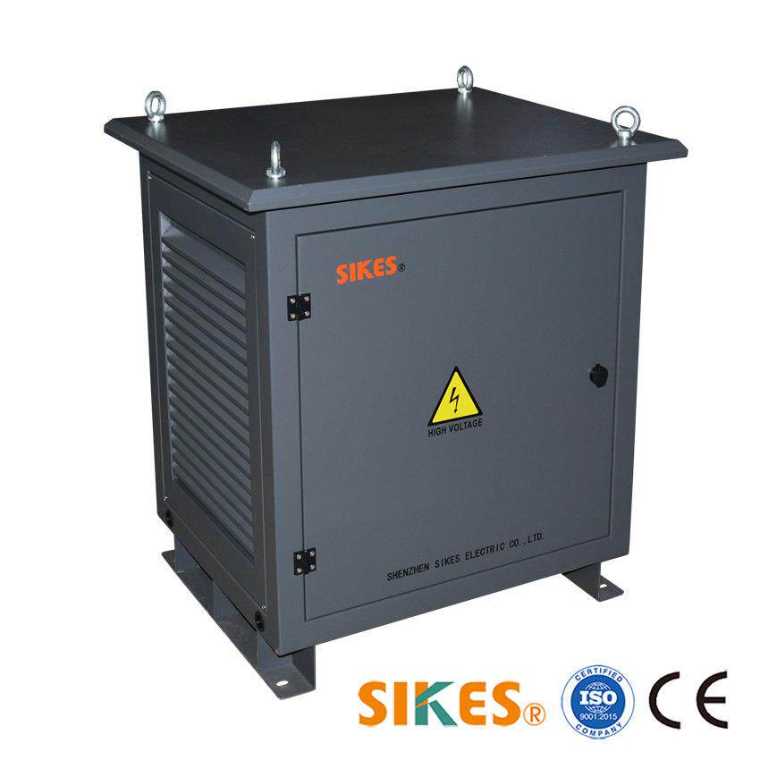光伏隔离变压器带机箱50KVA380V效率值98%厂家直供