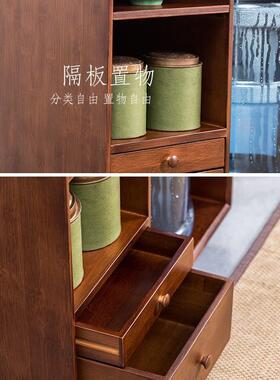 移动茶IZF柜柜烧壶一体茶物水水柜客厅泡茶台新中式烧茶架置架小