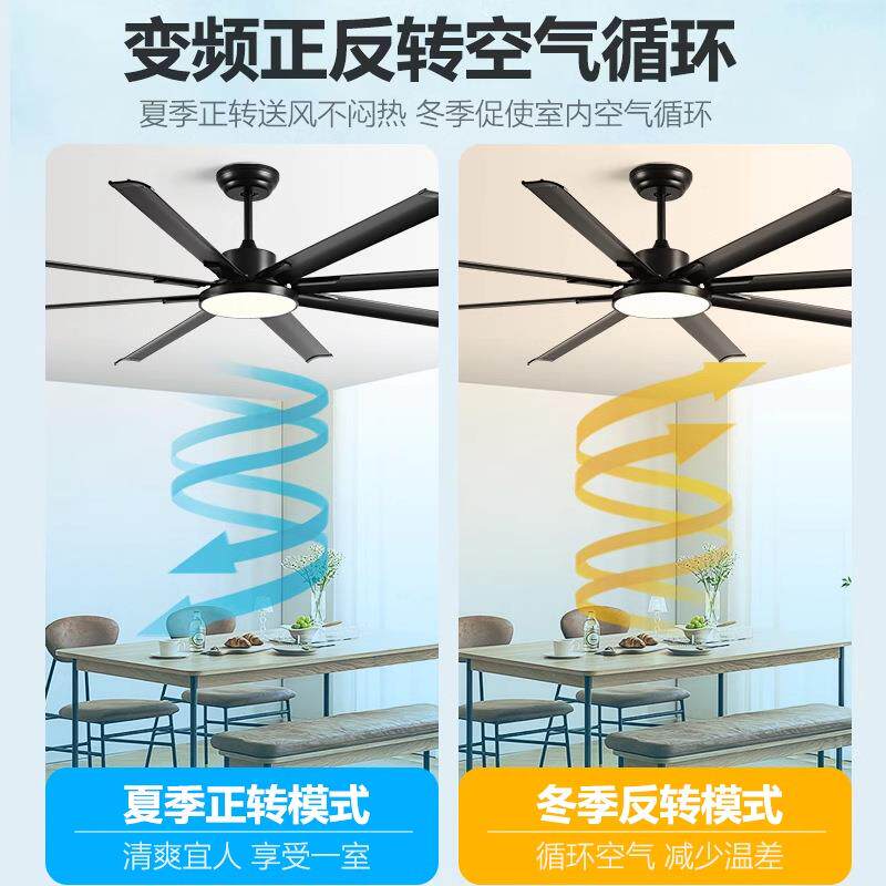 202灯5新中山具风扇灯商用款吊客厅风69扇灯一体跨境新品餐厅风扇