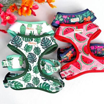 Mesh Nylon Dog Harness Vest Soft Padded Dogs Cat Vests Harne