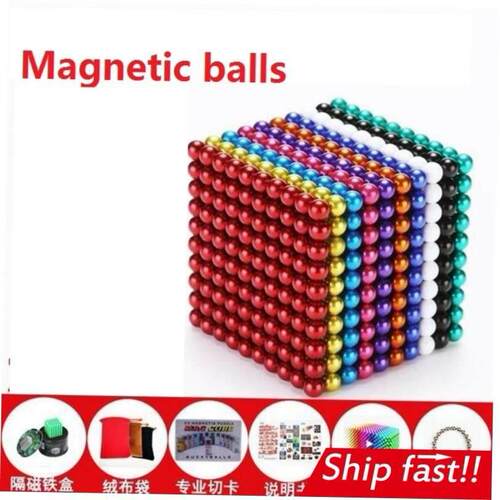 1000 magnetic balls ball magnetic magic luminous assembly