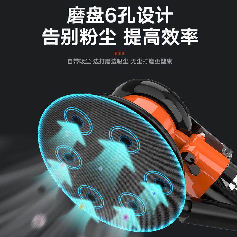 气动打磨机小型汽车腻子抛光机气磨风磨干磨砂纸角磨手持气动工具