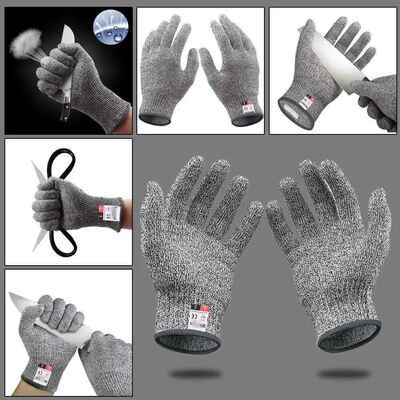 HPPE Level 5 Safety Anti Cut Gloves High-strength Industry K