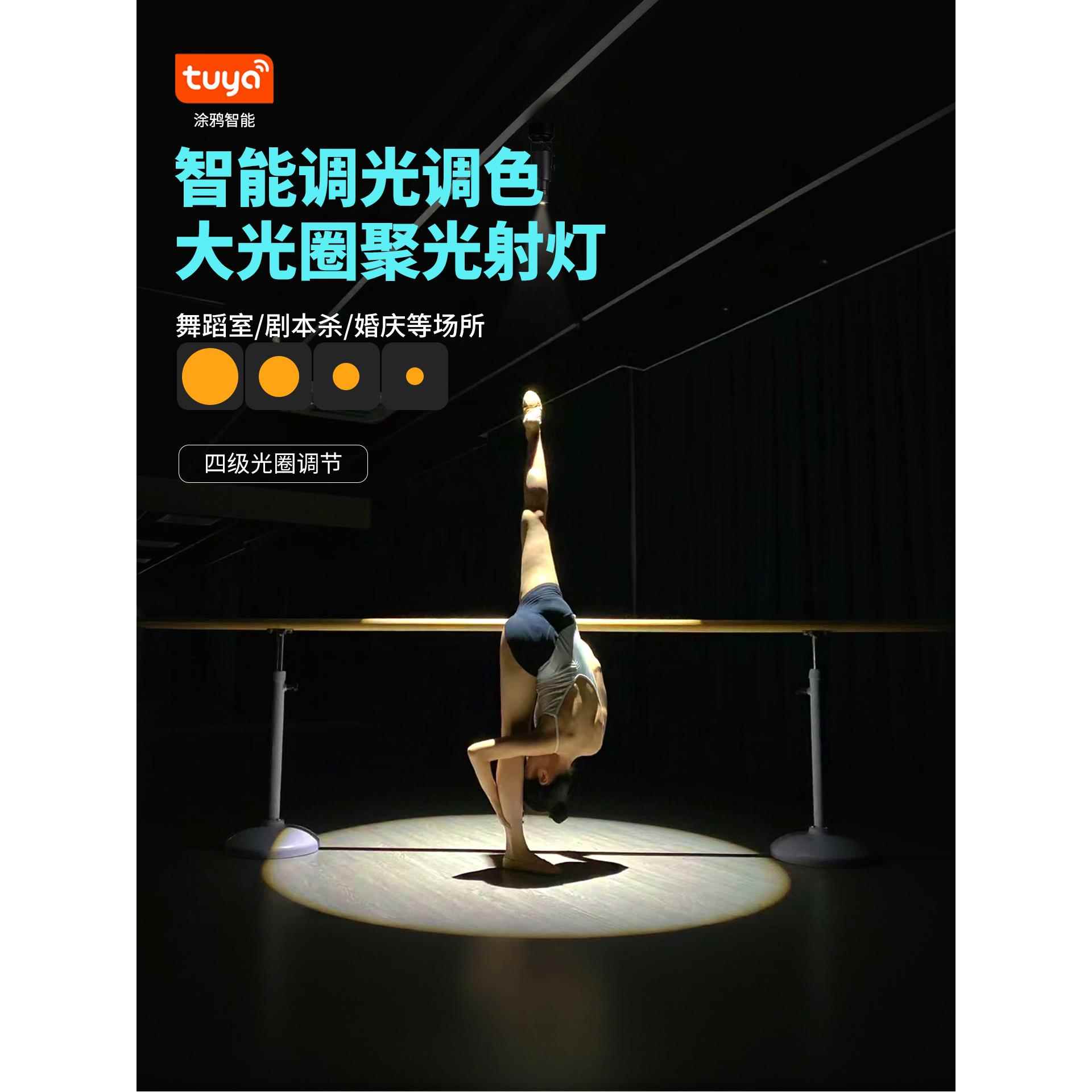 大光圈聚光灯射灯剧本杀密室演绎舞蹈室氛围灯跳舞酒吧餐厅舞台灯