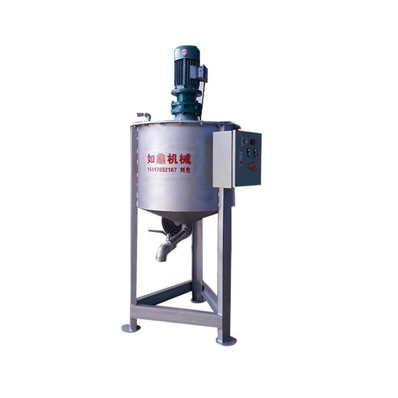 2019新款-化学品不锈钢反应釜搅拌罐100L搅拌桶液体萃取菌发酵罐