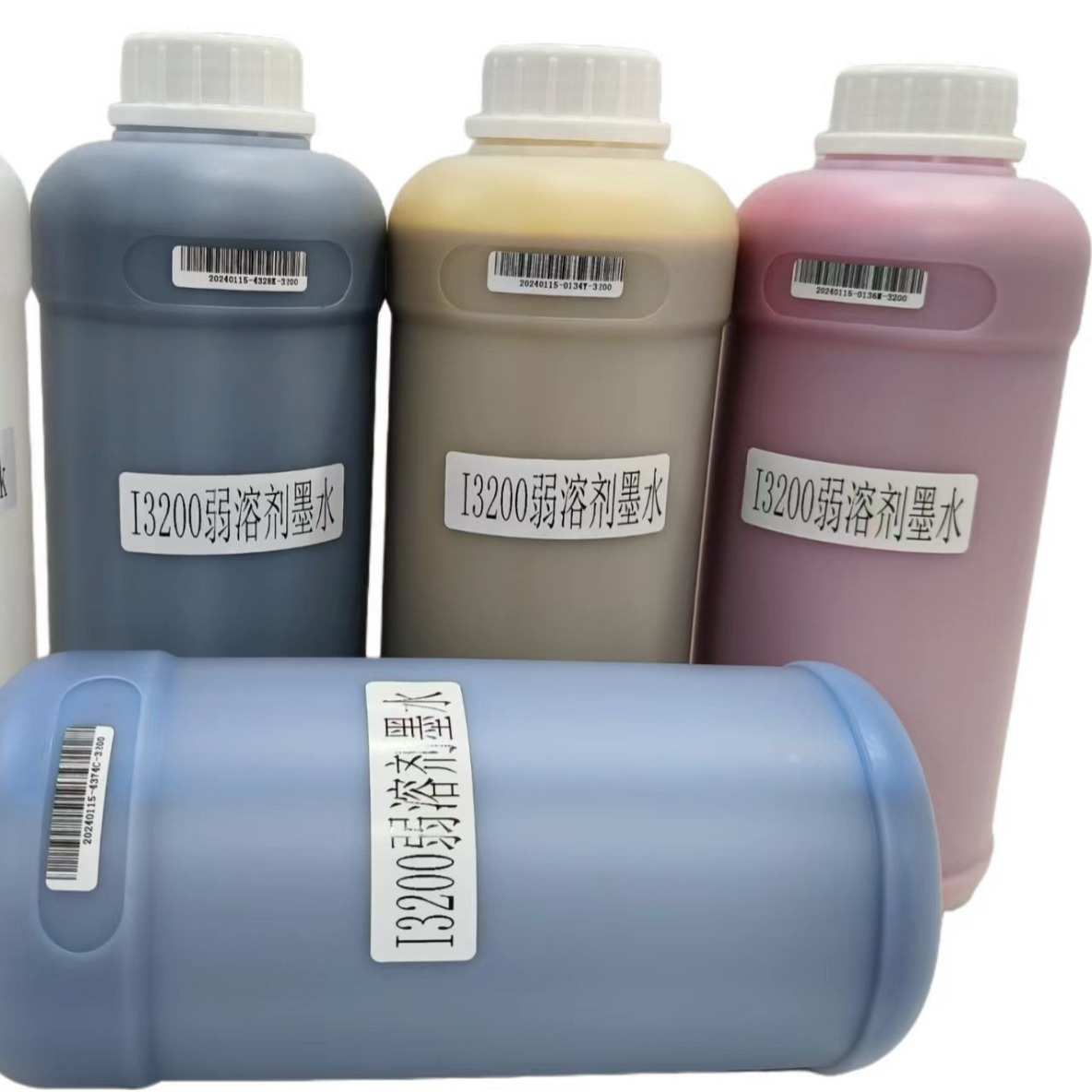 快图欣科达写真机墨水i3200五代7代xp600弱溶剂墨水1L打印机墨水