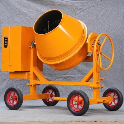 热销款70L120L140L 立式混凝土搅拌机 汽油柴油工地用 砂浆水泥搅