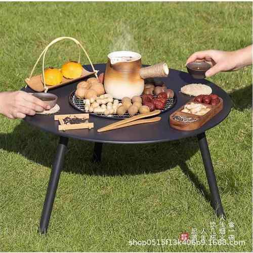 多能围炉煮茶家用室内烤炉烧烤桌子现户外烧烤火炉HF-FP03碳炉火