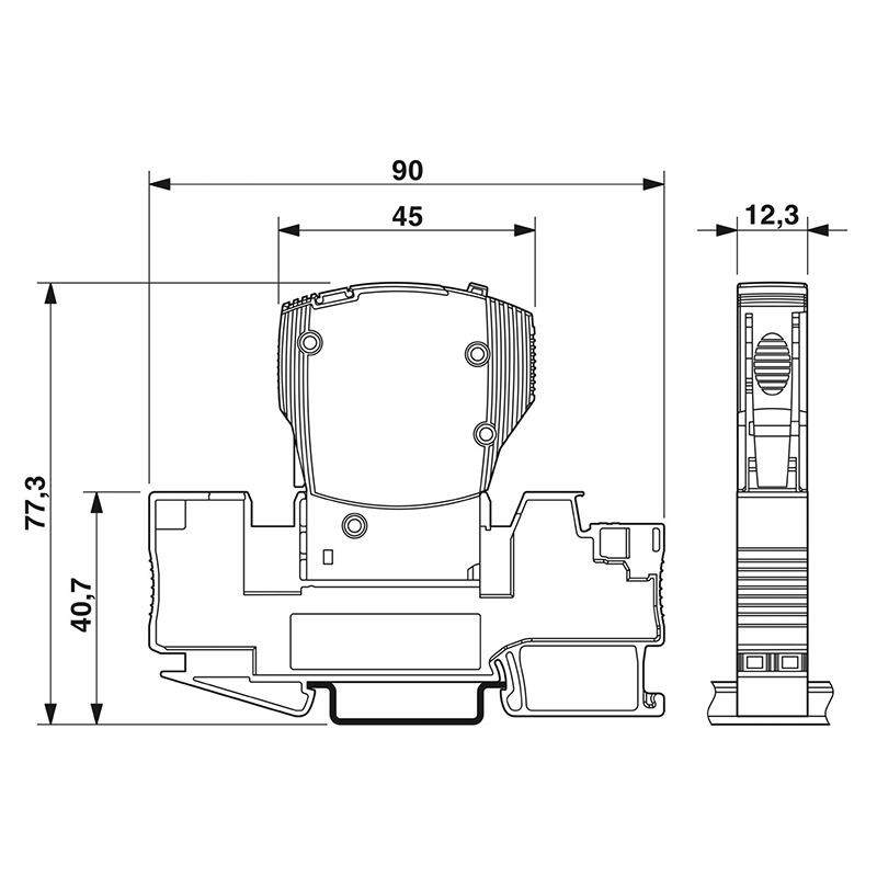 菲尼克斯CB E1 24DC/1A NO P-2800901设备断路器小型微型工业