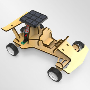 手工制作diy太阳能玩具赛车小学生科学发明实验材料儿童科技作品