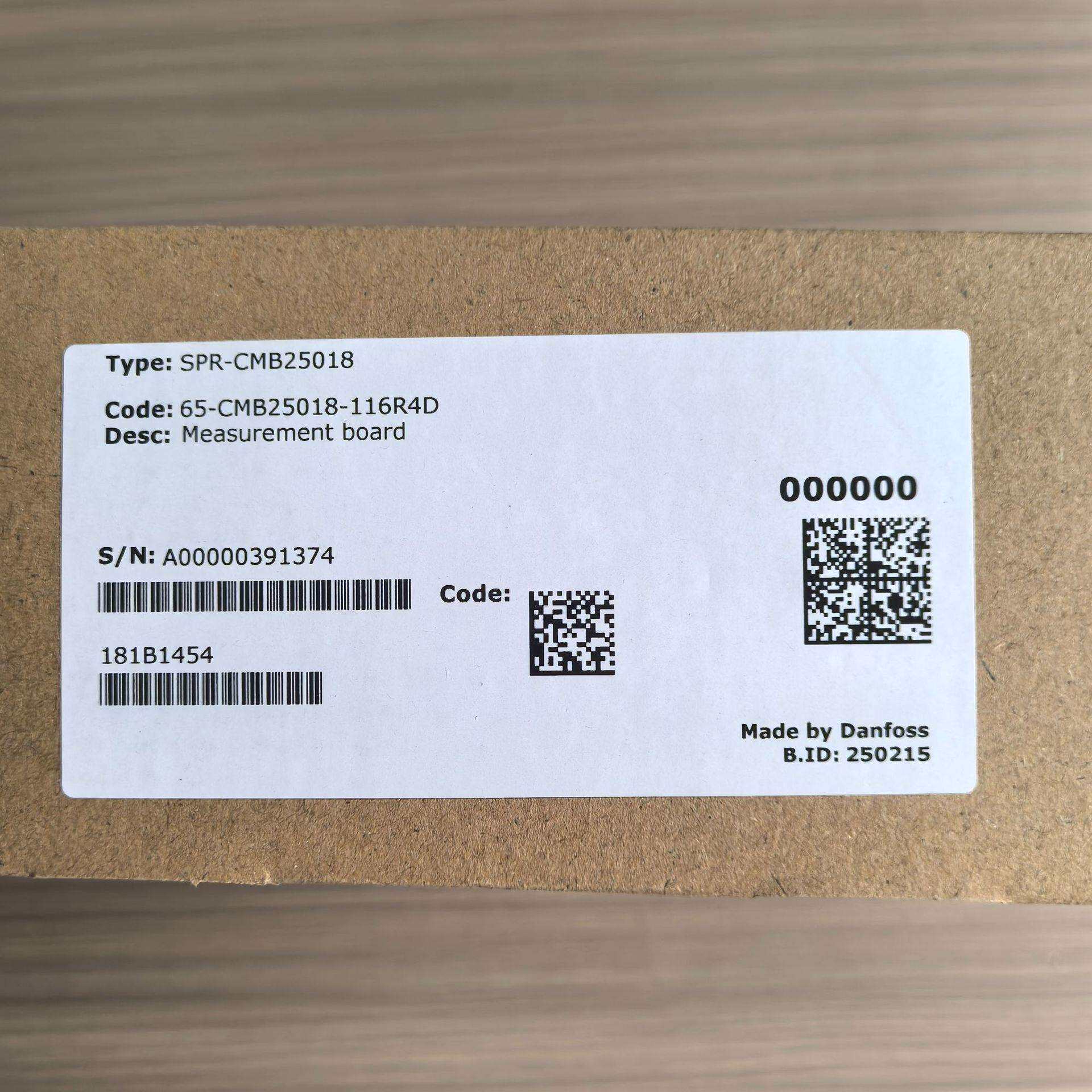 Danfoss丹弗斯 测量板SPR-CMB25018 65-CMB25018-116R4D