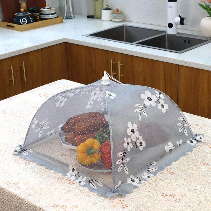 包邮可折叠防蚊饭厅餐桌罩饭菜罩子防苍蝇盖菜罩食物罩菜伞易清洗,收纳整理,餐桌罩,淘宝优惠券,粉丝福利购,淘宝优惠卷