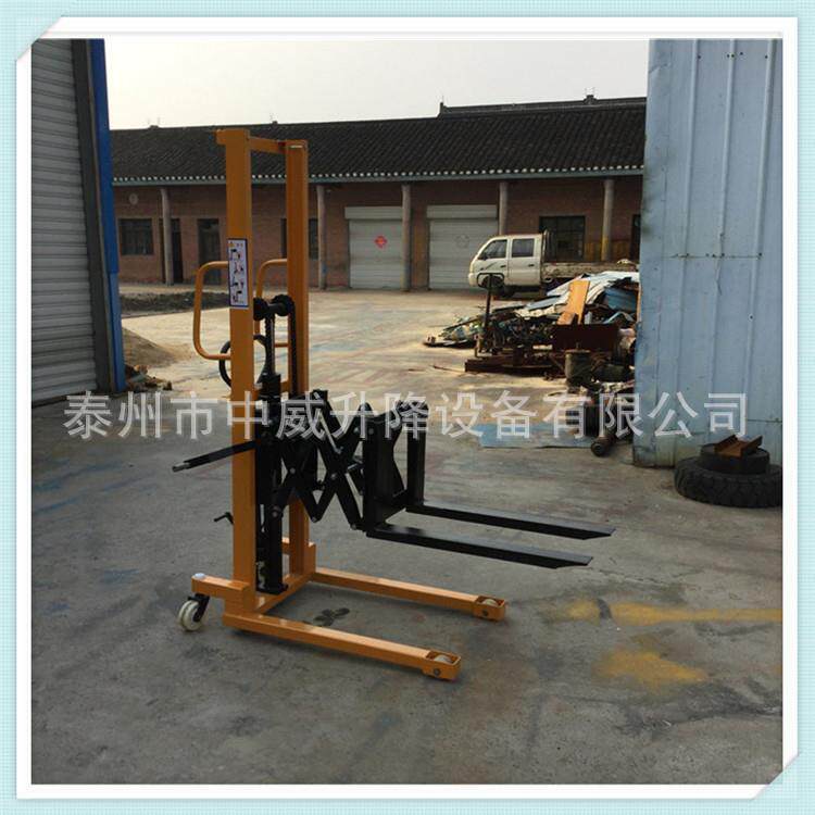 江苏手动前移式装缷车液压推动叉车 油压堆高搬运车运输叉车