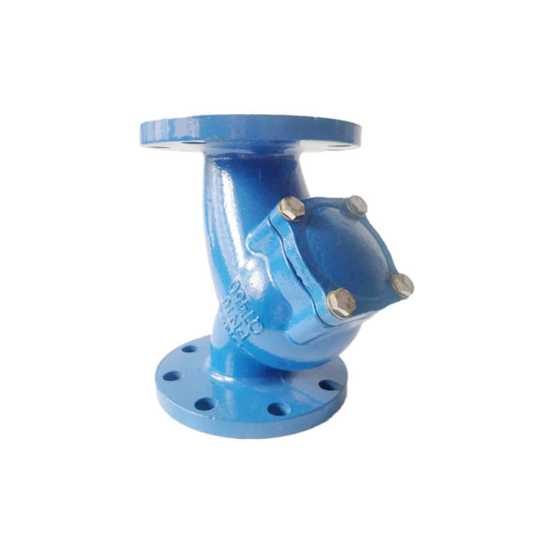 GL41H球墨铸铁管道水y型过滤器不锈钢滤网t型蓝式过滤器dn100