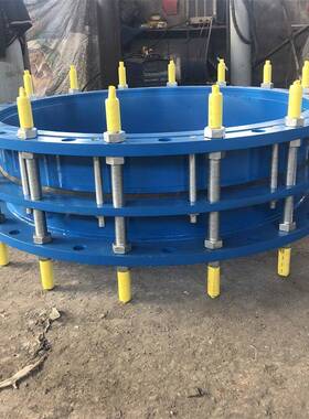 双接法兰力头可拆式传水力接头泵VSSJAF水表传力伸缩传节不锈钢传