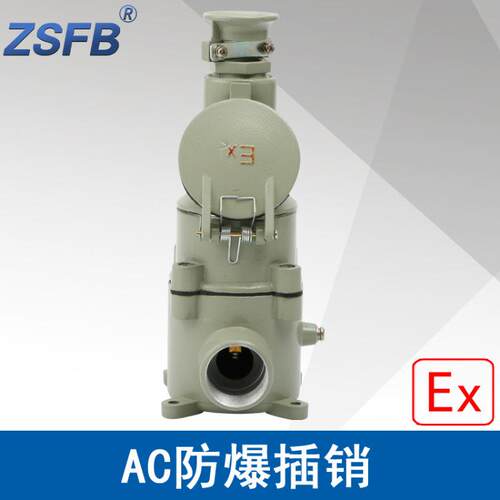 浙江中沈AC32A防爆插销电流32A3芯220V防爆插头插座ExdeⅡCT6Gb