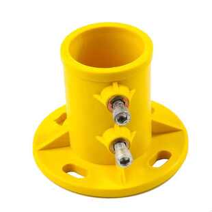 护边防塑料连接件48建筑工地临大全楼梯扶手定型化临时基坑管配件