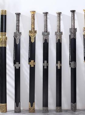 旅游工艺品秦汉剑短剑礼品剑汉剑风云战剑卧龙宝市宝剑未开刃