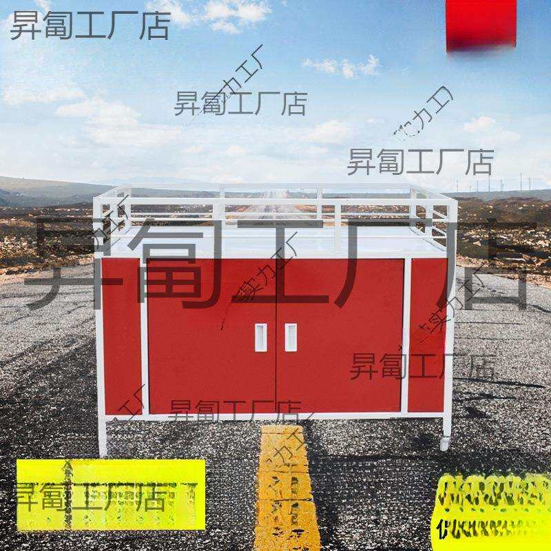 超市促销车折叠摆摊小推车地推车带轮可移动花车车促销台货架