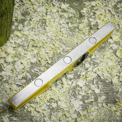 Two Lines Spirit Level Magnetic Aluminium Shell Portable