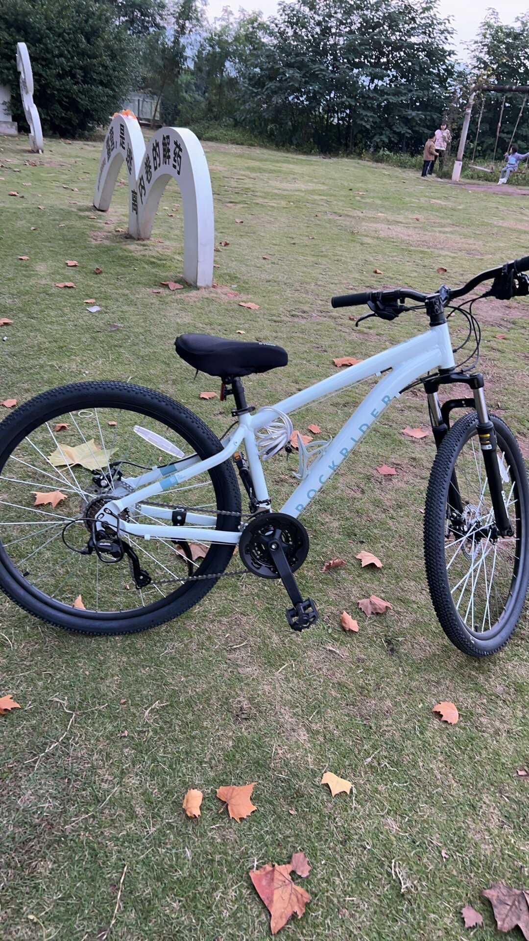 Горный велосипед Decathlon EXPL50 27.5" 21 скорость легкая алюминиевая рама вилка 80 мм дисковые тормоза photo review