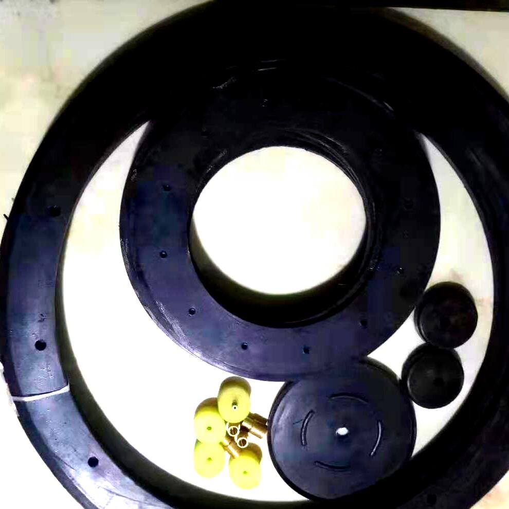 打胶机压盘密封圈 中空玻璃封胶线白胶大桶皮圈 黑胶白桶垫片