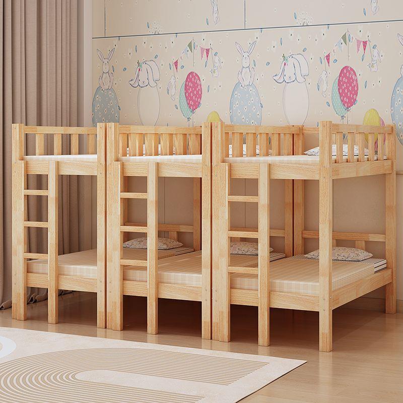 幼儿园午睡上下床双层床橡木午托班高低上下铺小学生托管班午休床