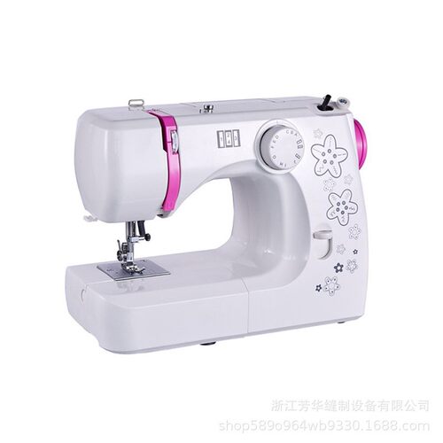 JUKKY牌家用型多功能缝纫机多功能绣花机小型缝纫机塑料外壳小型