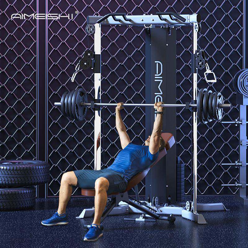 家用大飞鸟综合训练器 多功能十字夹胸力量器械 卧推 引体向上训