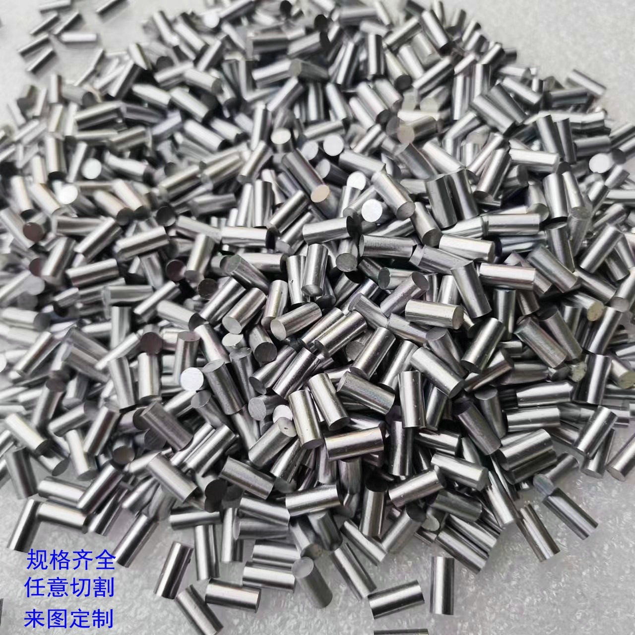 6061精抽铝棒实心铝柱销钉销轴铝间隔柱精密切割直径2345678910mm
