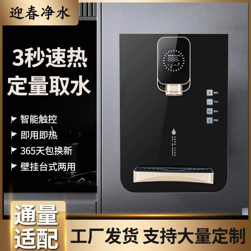 壁挂式管线机家用冷热一体可调温饮水机管线直饮机开水器即热式