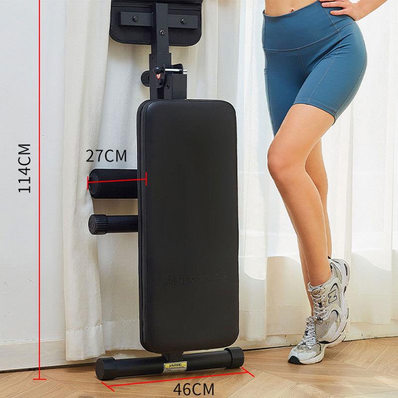 雷克牧师凳多功能罗马椅可折叠山羊挺身器杠铃卧推健身椅子哑铃凳