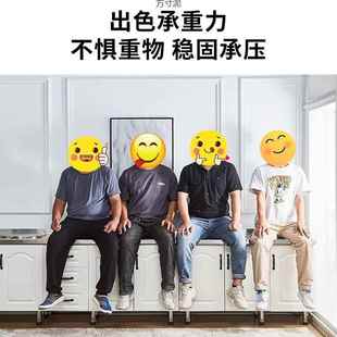 洗碗柜经济型出租房灶台柜储物柜 简易橱柜家用厨房不锈钢橱柜组装