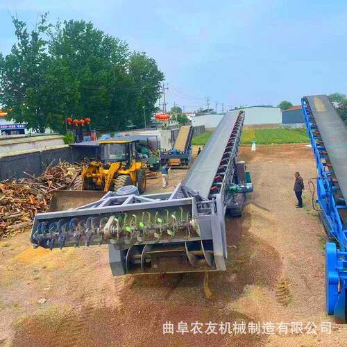 砂石刮板取料机视频煤炭沙子扒渣机图片液压旋耕扒料皮带输送机