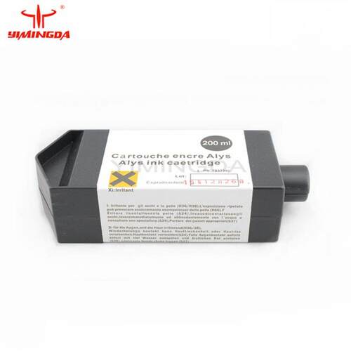 200ml黑色墨盒适用于力克ALYS30绘图机墨水自动裁床703730