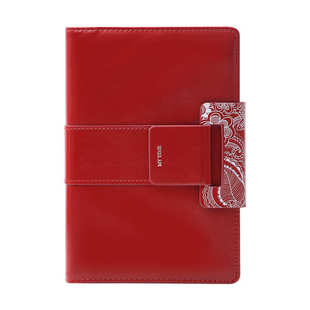 卡杰A5笔记本高端商务办公会议记事本搭扣计划本学习笔记本