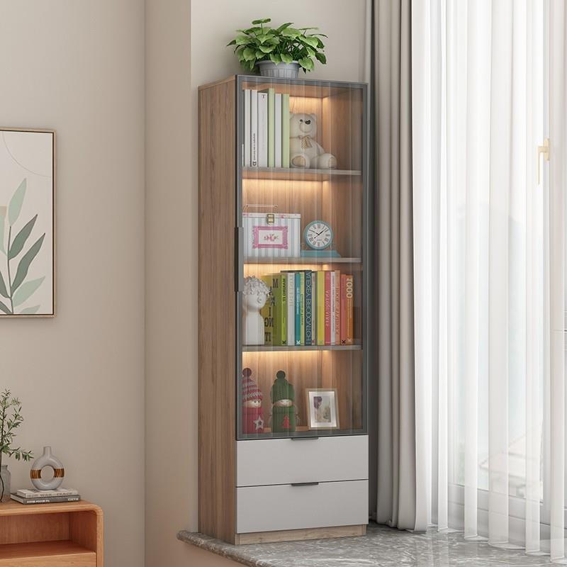 实木飘窗柜物柜VPO阳台收柜纳柜矮柜窗台柜子卧室书家用落地置物