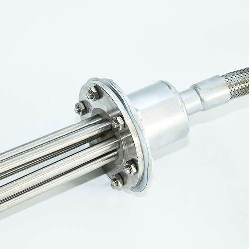 大功不率锈钢潜水电殖热管工业水0箱法兰潜水加热管水池水槽养发