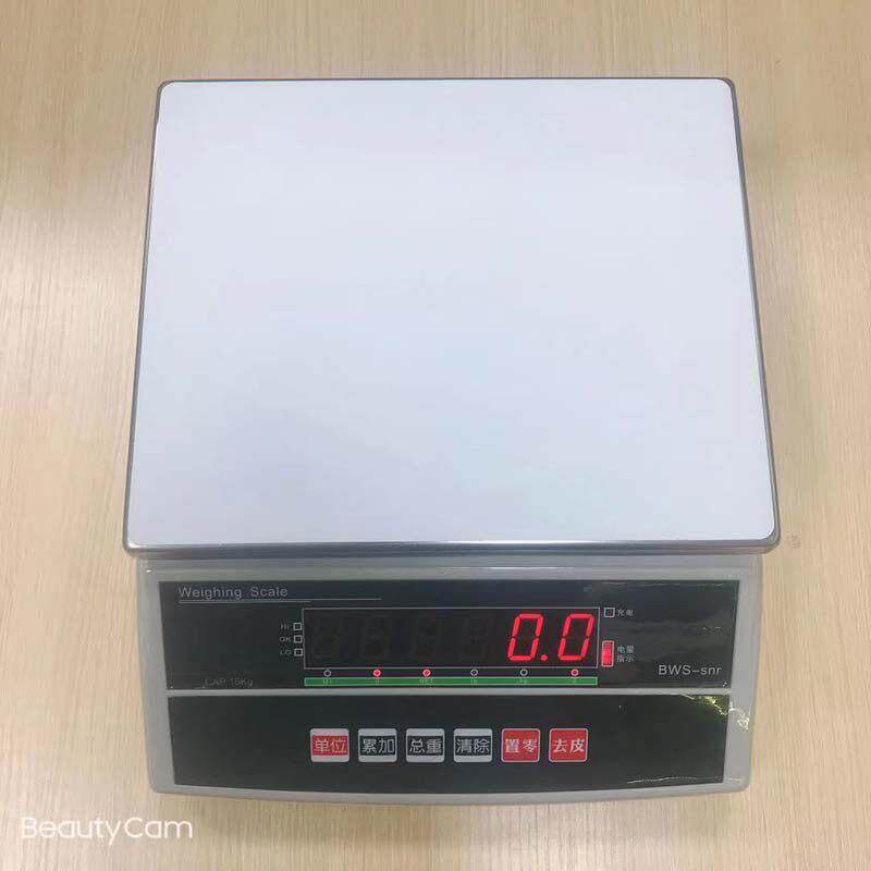厦门佰伦斯计重称精准台秤3/6/15/30kg酒店厨房家用烘焙电子克秤