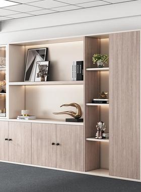 文件柜办公室简档案柜储物柜资料柜收纳置物落约地办公质柜95196书木柜