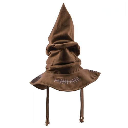 Movies Witch Wizard Hat Sorting Hat Leather Halloween