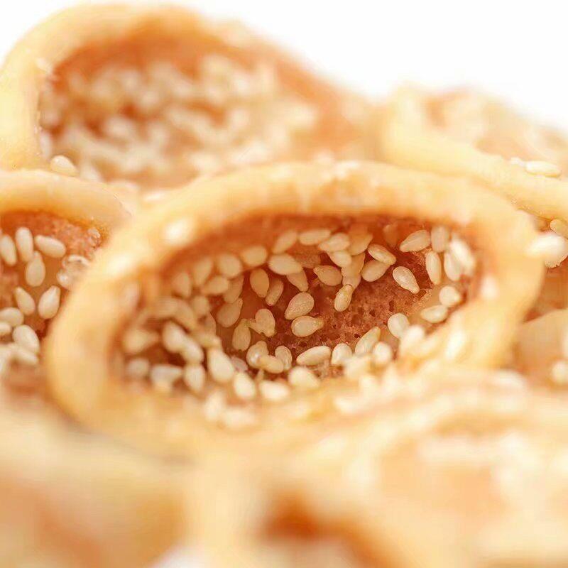 正宗小小酥散装芝麻酥猫耳酥儿时怀旧80后散装薄脆猫耳朵牛耳酥办