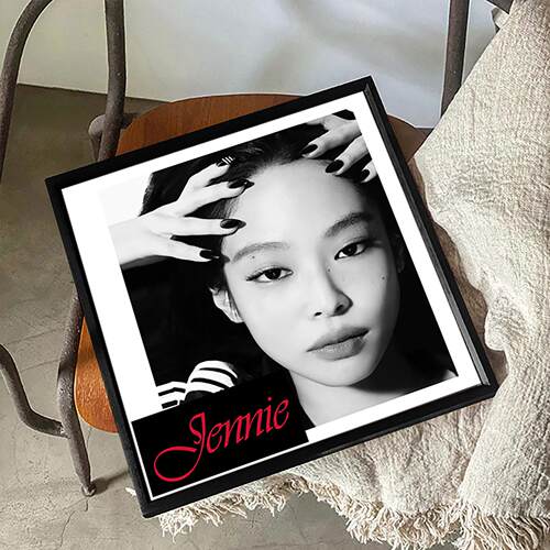 JENNIE金珍妮专辑封面海报装饰画韩国KPOP流行音乐歌手墙面挂画
