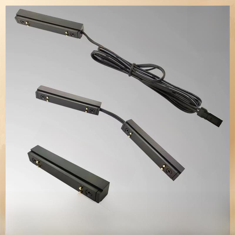 LED迷你磁吸轨道射灯取电模块配件直连接器免焊转接头直连头配件
