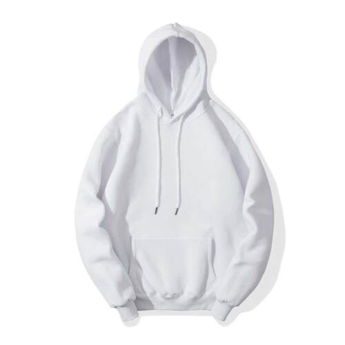 Men's long sleeved blank sports sweatshirt with printed